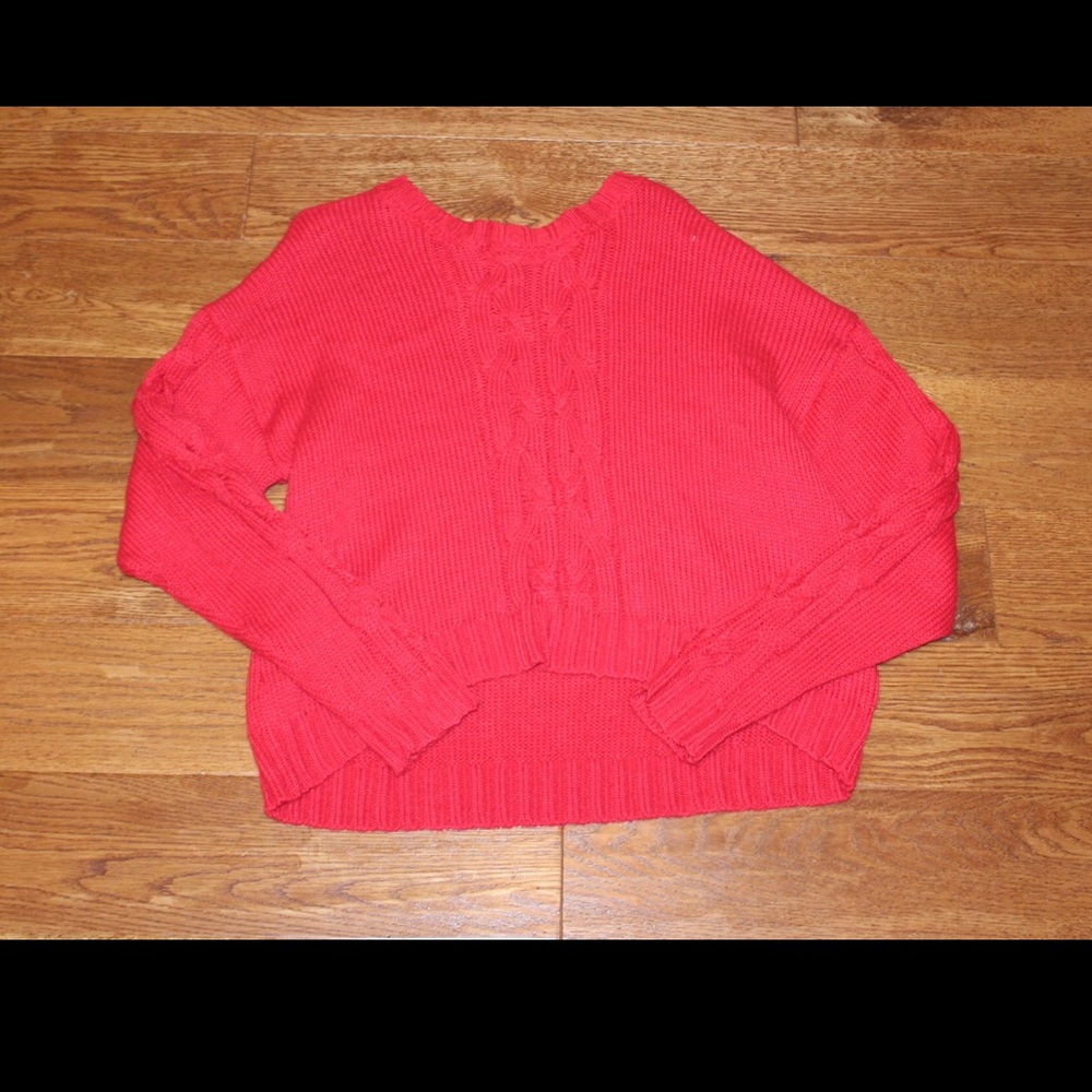 Charlotte Russe Red sweater